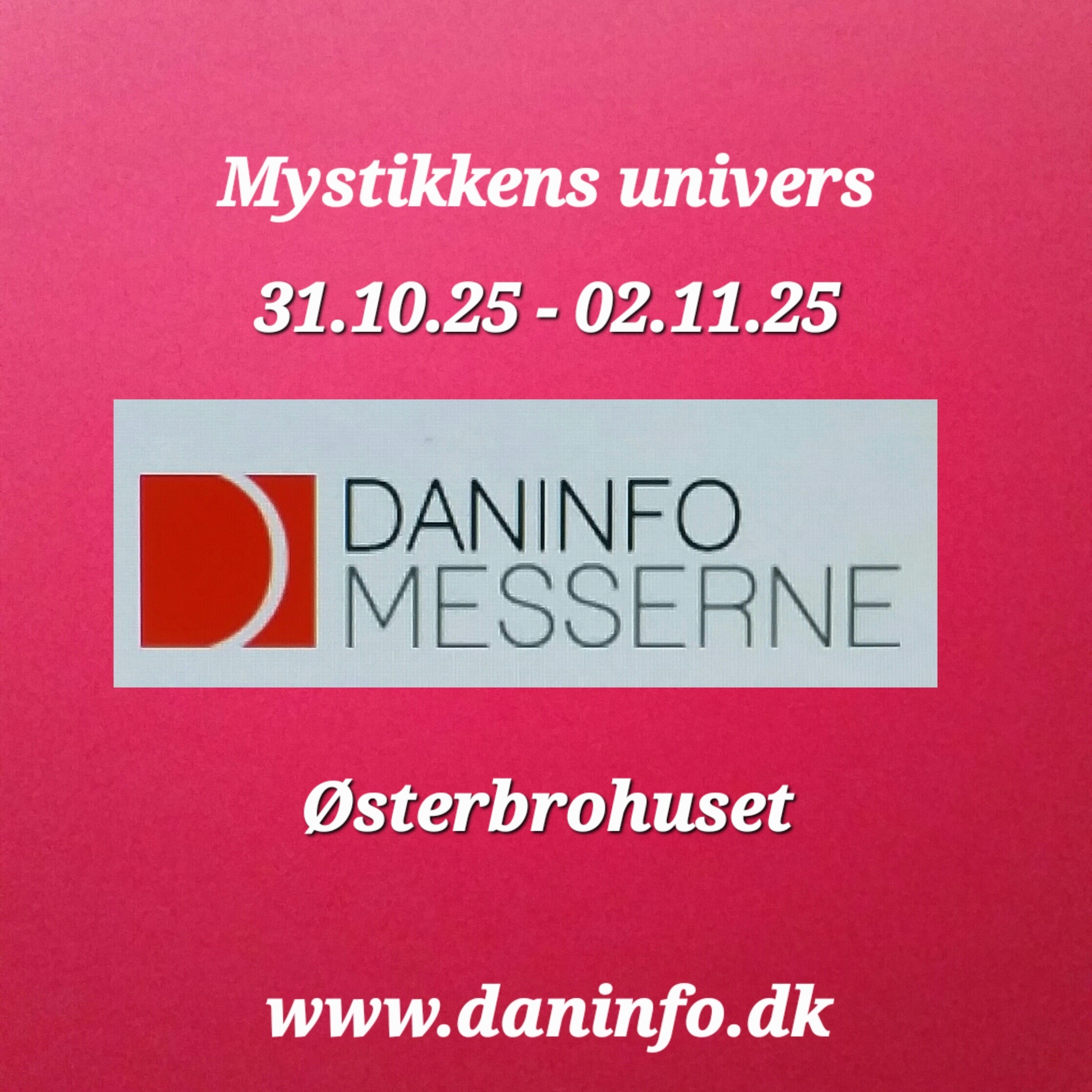 Messe Mystikkens Univers Østerbrohuset Daninfo Spændende Nye Ideer